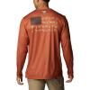 imageColumbia Mens PHG Terminal Shot Game Flag Long SleeveWarm CopperCordovan Big Game Flag