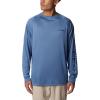 imageColumbia Mens Big and Tall PFG Terminal Tackle Long Sleeve TeeBluestoneCollegiate Navy Logo