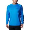 imageColumbia Mens Big and Tall PFG Terminal Tackle Long Sleeve TeeHyper BlueBlack Logo