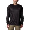 imageColumbia Mens PHG Terminal Shot Game Flag Long SleeveBlack  Blaze Cast N Blast