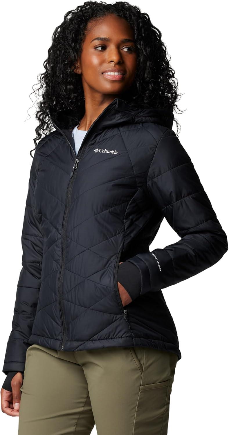 imageColumbia Womens First Generation Heavenly Hooded JacketBlack