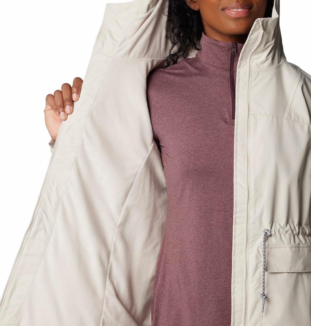 imageColumbia Womens Sweet Creek Ii Lined Rain JacketDark Stone