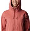 imageColumbia Womens Plus Size Flora Park Softshell JacketDark Coral