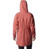 imageColumbia Womens Plus Size Flora Park Softshell JacketDark Coral