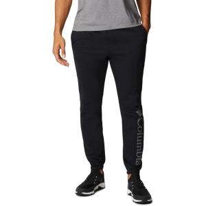 imageColumbia Mens Columbia Trek JoggerBlackCity Grey Vertical Logo
