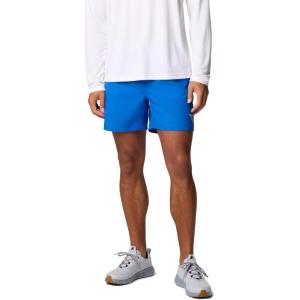 imageColumbia Mens PFG Rambler Lined ShortVivid BlueCool Grey