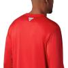 imageColumbia Mens Terminal Tackle PFG Triangle Long Sleeve ShirtRed SparkAmericana Digi Camo
