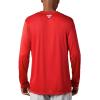 imageColumbia Mens Terminal Tackle PFG Triangle Long Sleeve ShirtRed SparkAmericana Digi Camo