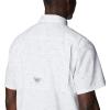 imageColumbia Mens Super Slack Tide Camp ShirtWhite Tallyfish