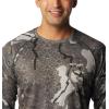 imageColumbia Mens Terminal Tackle PFG Triangle Long Sleeve ShirtBlackRealtree Rift