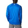 imageColumbia Mens Terminal Tackle PFG Triangle Long Sleeve ShirtBlue MacawWhite Logo