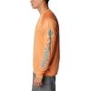 imageColumbia Mens Terminal Tackle PFG Triangle Long Sleeve ShirtOrange Reef HeatherTranquil Teal Logo
