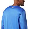 imageColumbia Mens Terminal Tackle PFG Triangle Long Sleeve ShirtVivid BlueVivid Blue Inside Out Camo