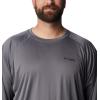 imageColumbia Mens PFG Terminal Tackle Long Sleeve ShirtCity GreyBlack Logo