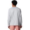 imageColumbia Mens PFG Terminal Tackle Long Sleeve ShirtCool GreyVivid Blue Logo
