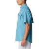 imageColumbia Mens Discontinued PFG Bahama II Short Sleeve ShirtCanyon Blue