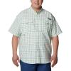 imageColumbia Mens PFG Super Bahama Short Sleeve Shirt Breathable UV ProtectionKey West Gingham Grid