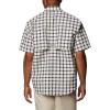 imageColumbia Mens PFG Super Bahama Short Sleeve Shirt Breathable UV ProtectionSun Glow Multi Plaid