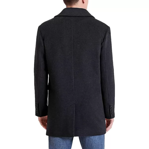 BGSD Men Michael Cashmere Wool Blend Car Coat  Regular and Big amp TallBGSD Men Michael Cashmere Wool Blend Car Coat  Regular and Big amp Tall