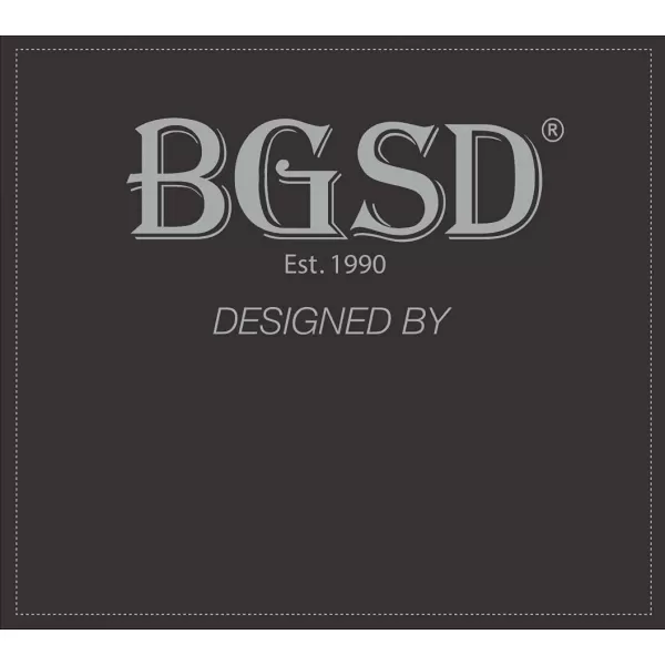 BGSD Men Monogram Collection Cowhide Leather Motorcycle Jacket Regular and Big amp TallBlack