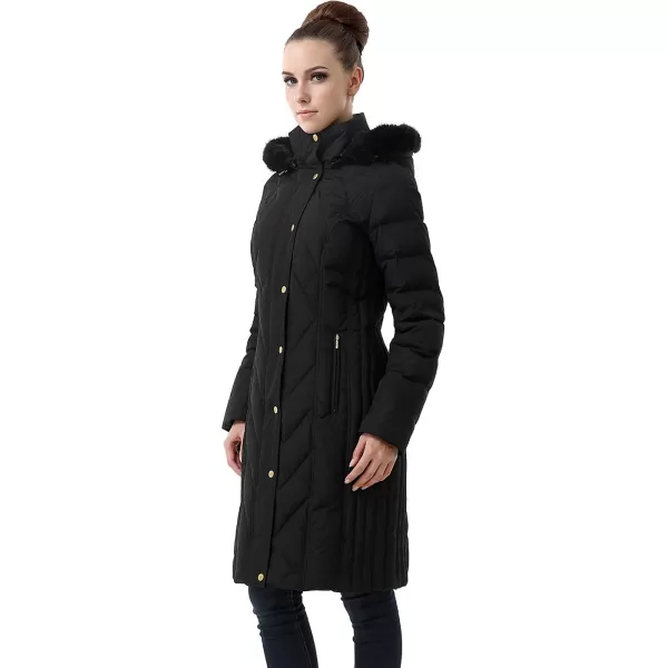 BGSD Women Addi Waterproof Hooded Long Down Parka Coat Novelty Winter Jacket  Regular amp Plus SizeBlack