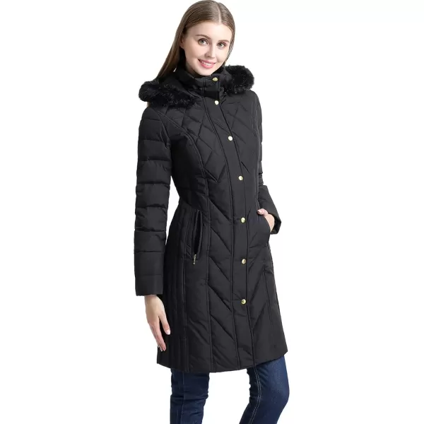 BGSD Women Addi Waterproof Hooded Long Down Parka Coat Novelty Winter Jacket  Regular amp Plus SizeBlack