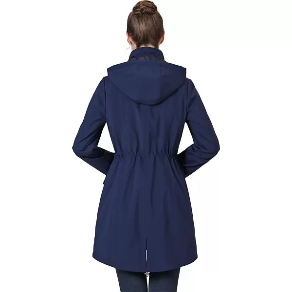 BGSD Women Amelia Waterproof Hooded Parka Coat with Removable Liner  Regular amp Plus SizeNavy