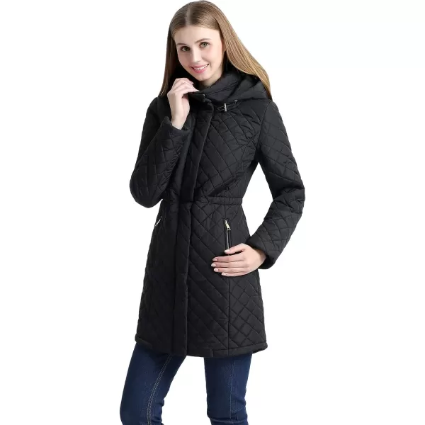 BGSD Women Angela Waterproof Quilted Parka Coat Novelty Winter Jacket  Regular amp Plus SizeBlack