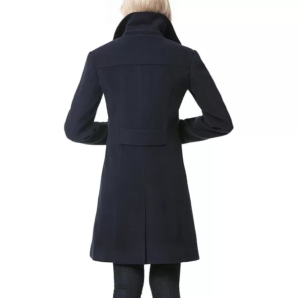 BGSD Women Anna Wool Walking Coat Regular amp Plus Size amp PetiteBlack