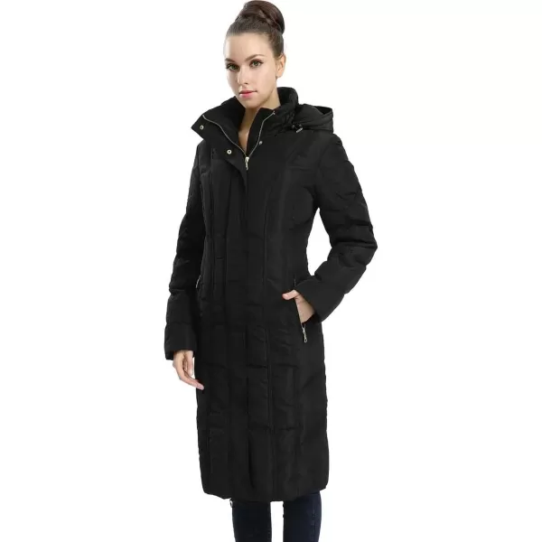 BGSD Women Cherie Waterproof Hooded Long Insulated Parka Coat Novelty Winter Jacket  Regular amp Plus SizeBlack