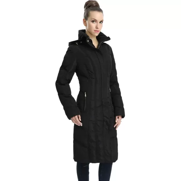 BGSD Women Cherie Waterproof Hooded Long Insulated Parka Coat Novelty Winter Jacket  Regular amp Plus SizeBlack