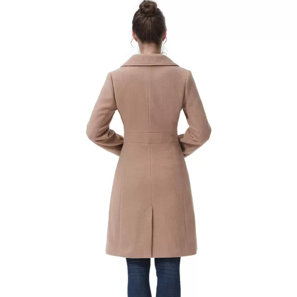 BGSD Women Eve Wool Walking Coat Regular amp Plus Size amp PetiteCamel