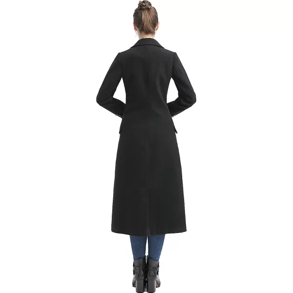 BGSD Women Fay Wool Walking Coat Regular amp Plus Size amp PetiteBlack