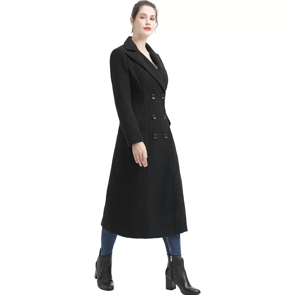 BGSD Women Fay Wool Walking Coat Regular amp Plus Size amp PetiteBlack