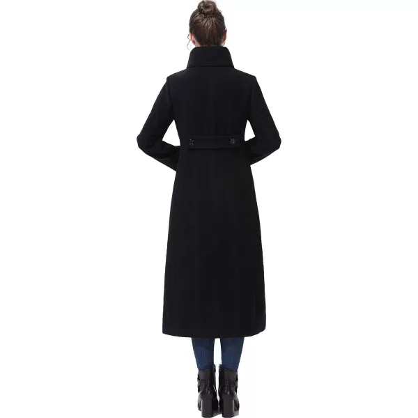 BGSD Women Mia Full Length Long Wool Coat Regular amp Plus Size amp PetiteBlack