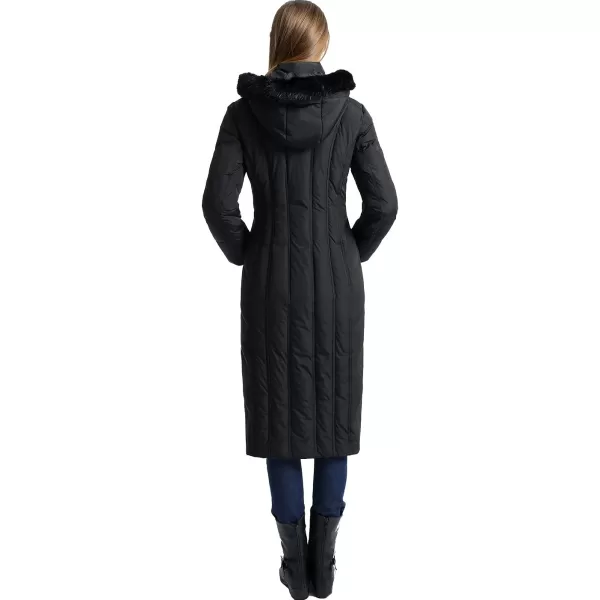 BGSD Women Tabby Waterproof Hooded Long Down Coat Novelty Winter Jacket  Regular amp PlusBlack