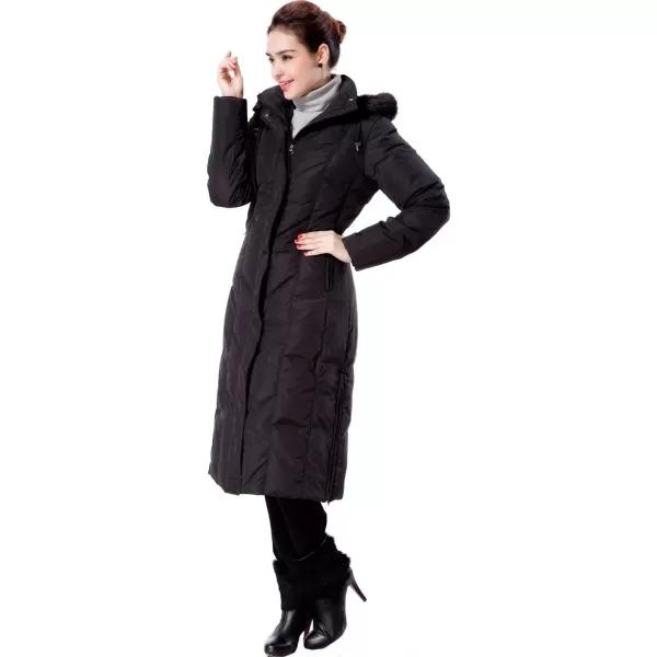 BGSD Women Tisha Waterproof Hooded Long Down Parka Coat Novelty Winter Jacket  Regular amp Plus SizeBlack