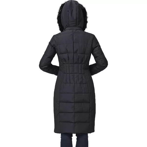 BGSD Women Waterproof Hooded Long Down Coat Novelty Winter Jacket  Regular amp Plus SizeBlack