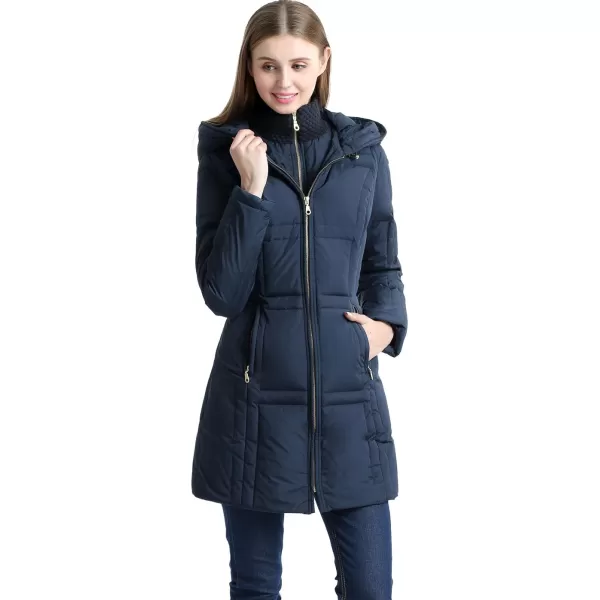 BGSD Women Whitney Waterproof Down Puffer Coat Novelty Winter Jacket Medium amp XLargeBlack