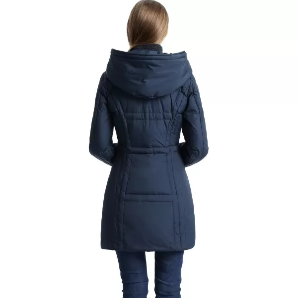 BGSD Women Whitney Waterproof Down Puffer Coat Novelty Winter Jacket Medium amp XLargeNavy