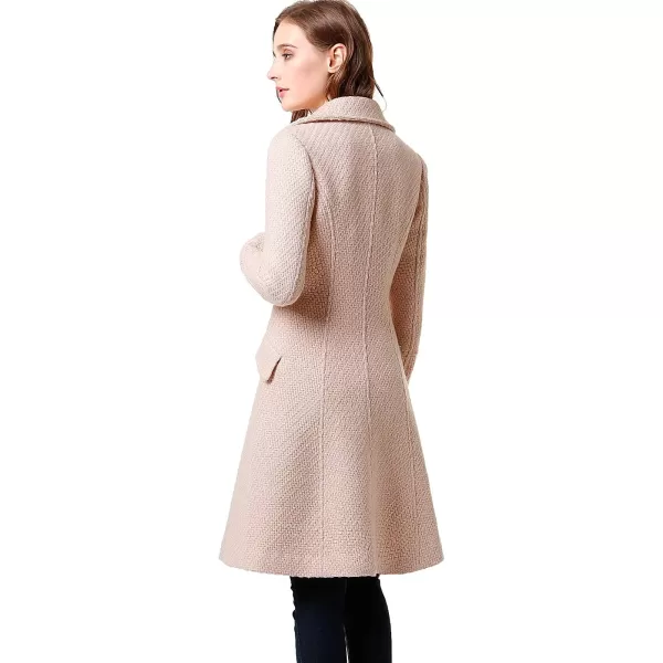 BGSD Women Wool Walking CoatBlush