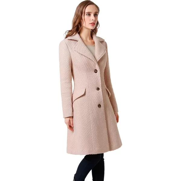 BGSD Women Wool Walking CoatBlush