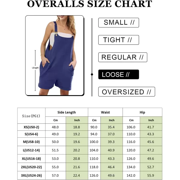 YESNO Womens Short Overalls Casual Summer Rompers Adjustable Buckled Straps Bib Shortalls with Pockets PG1Black