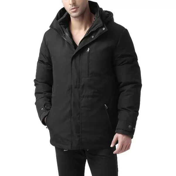 BGSD Men James 3in1 Waterproof Down Parka Winter CoatBlack