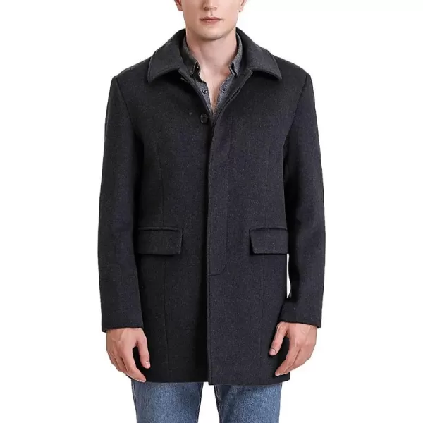 BGSD Men Michael Cashmere Wool Blend Car Coat  Regular and Big amp TallBGSD Men Michael Cashmere Wool Blend Car Coat  Regular and Big amp Tall