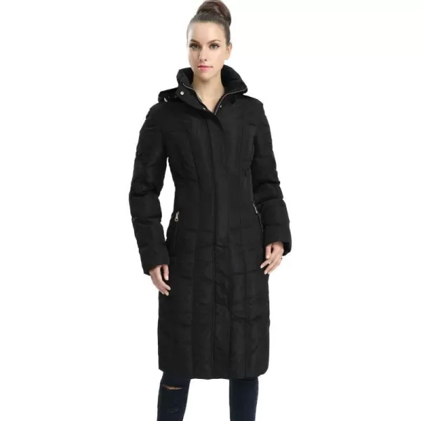 BGSD Women Cherie Waterproof Hooded Long Insulated Parka Coat Novelty Winter Jacket  Regular amp Plus SizeBlack