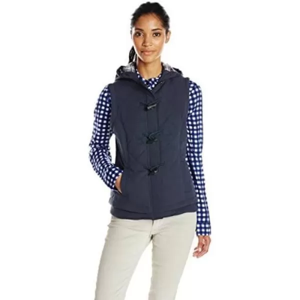 BGSD Women Quilted Hooded VestNavy