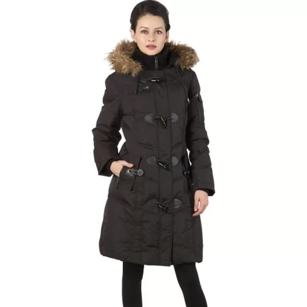 BGSD Women Waterproof Quilted Down Toggle Coat MediumBGSD Women Waterproof Quilted Down Toggle Coat Medium