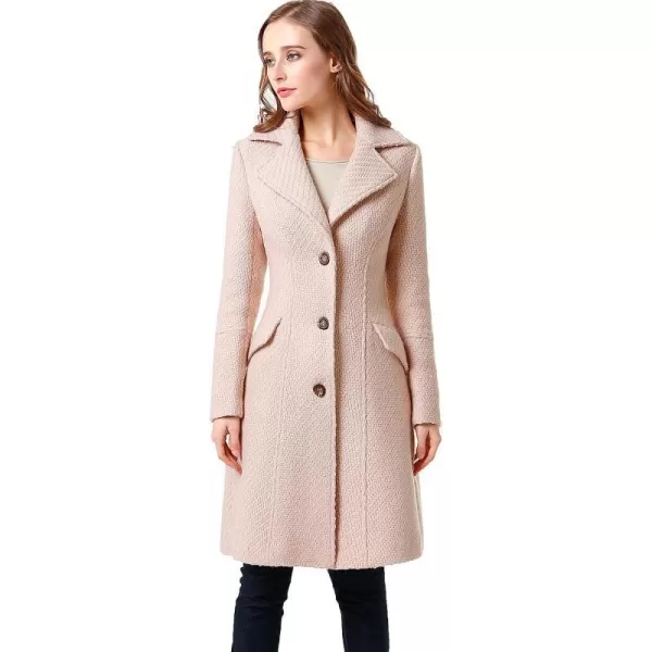 BGSD Women Wool Walking CoatBlush