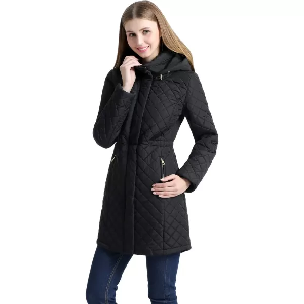 imageBGSD Women Angela Waterproof Quilted Parka Coat Novelty Winter Jacket  Regular ampamp Plus SizeBlack